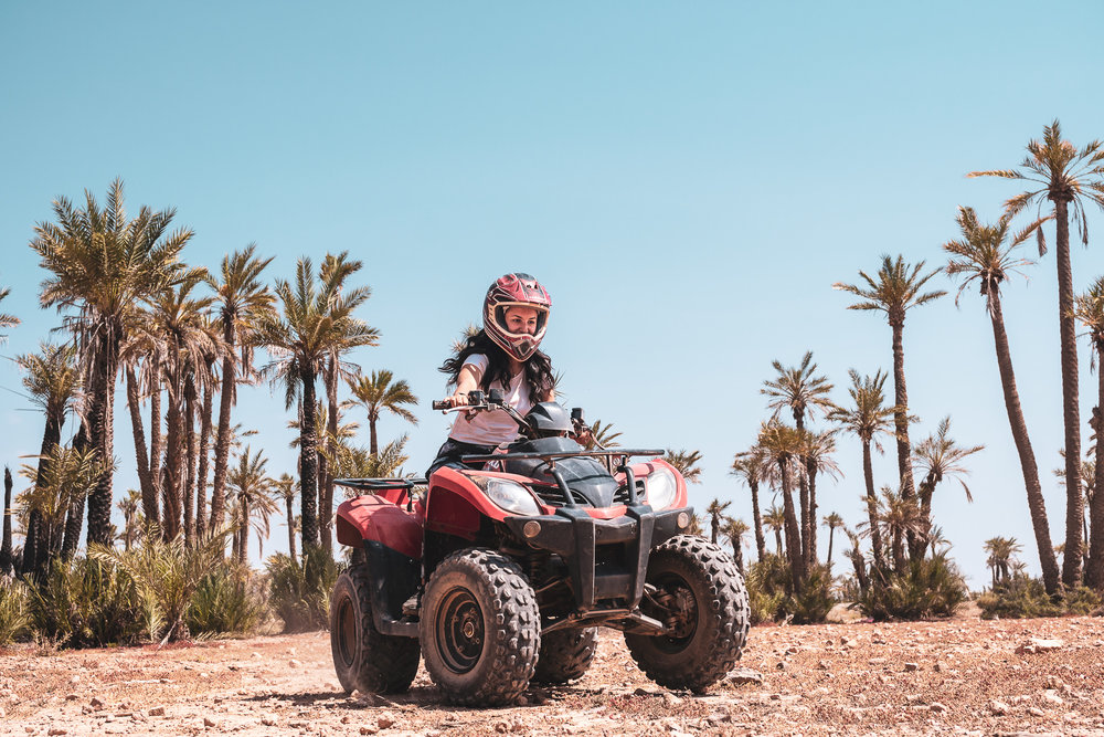 Quads in action – Marrakesh